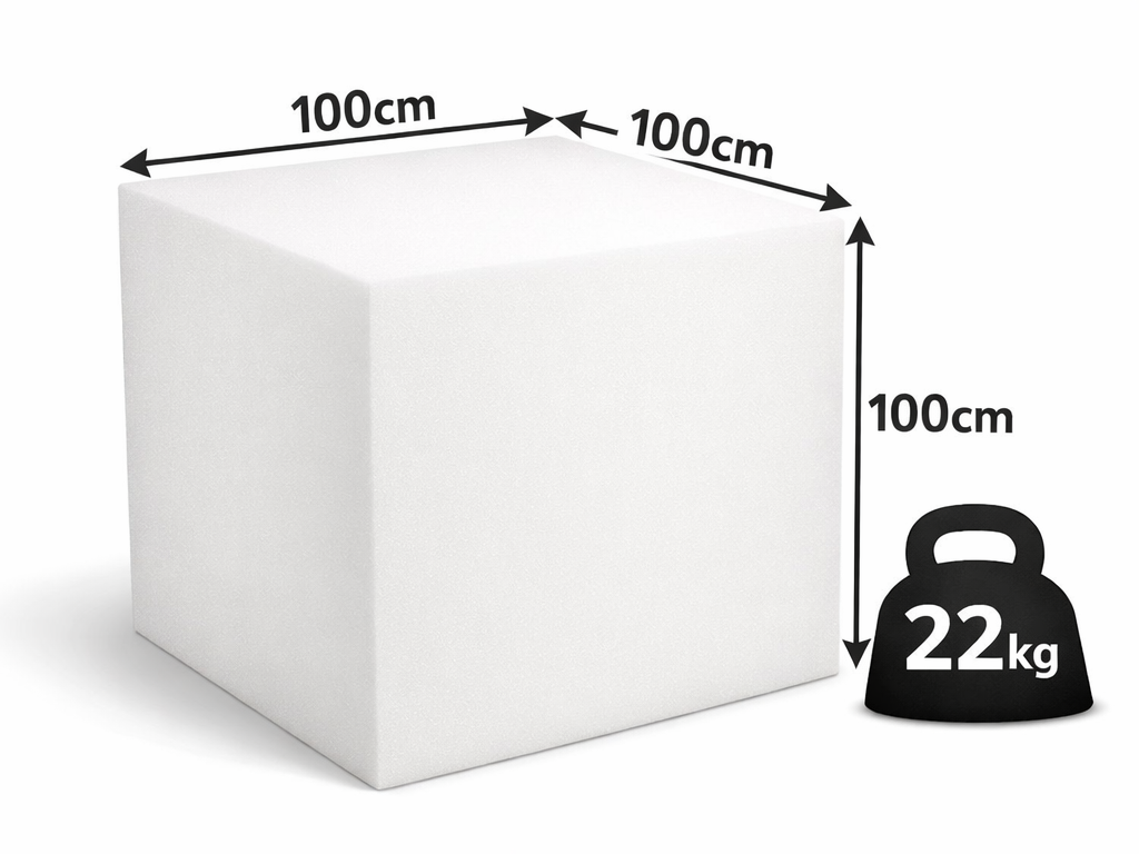 ابر اسفنج 22 کیلویی — راهنمای کامل انتخاب، کاربردها، مزایا و تفاوت با سایر دانسیته‌ها