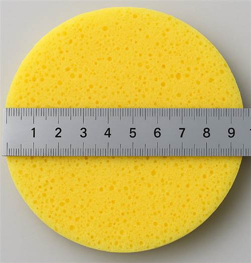 خرید اسفنج گرد برای اسکاچ خورشیدی با قیمت تولیدی | تولید انبوه با دستگاه‌های مدرن اسفنج دات‌کام
